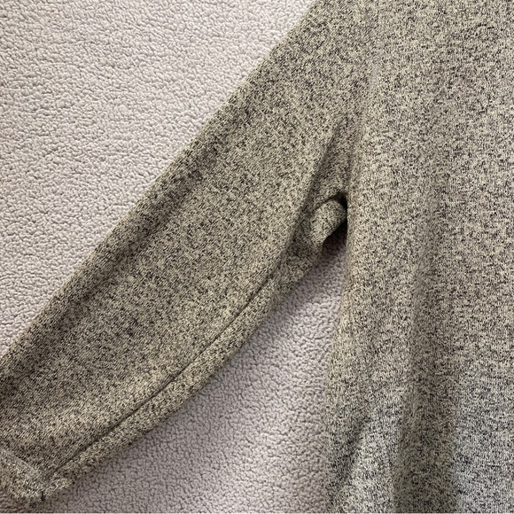 Eddie Bauer Mens Charcoal Heather Half Zip Sweater Fleece Pullover Sz XL - Picture 4 of 9